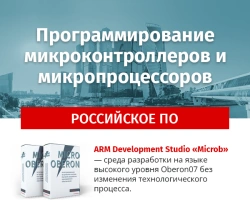 Integrated embedded fast software development system ARM Development Studio "Microb"