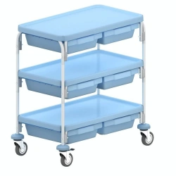 Trolley for transporting medicines, dressing materials and other medical products TB-01-"KRONT" according to TU 94