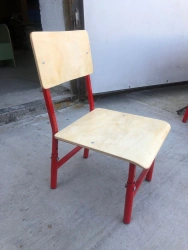 Metal-framed children's chair
