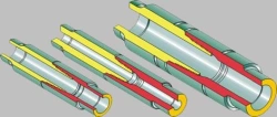 Welded lock for drill pipes ZP-92-34