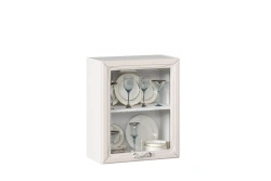 Bianca LD.271350.000 Front door with glass 600 (Oak textured white )