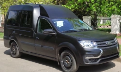 Car for transportation of dead bodies in execution "Ritual services", type LRGSN, category N1, mod. LRGS0E-03, on the basis of L