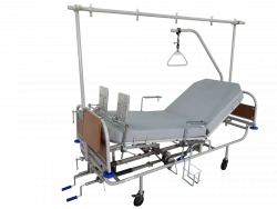 Functional bed for medical institutions according to TU 9452-001-81150649-2011 three-section KMFT (BY-103) with accessories