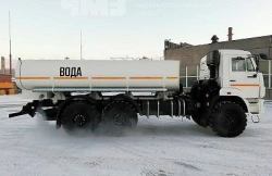 Tanker truck (drinking water) (AC) 7074A9-50 on chassis Kamaz 43118-50 (-A5, -RR,-RS)