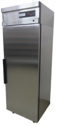 Refrigerated pharmaceutical cabinet of "POLAIR" trademark SHHF-0,5-01N stainless steel.