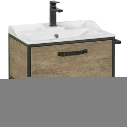 Sink cabinet Aquaton Loft Factory 65 oak country 1A242301LTDY01.A242.3.01L.TDY.0