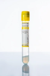 Vacuum tubes for venous blood sampling CORVAY with clotting activator and gel, plastic, Size: 16*100 mm; Vacuum volume.