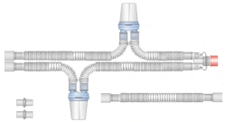 Respiratory devices for joint use with anaesthetic and resuscitation equipment, version: p