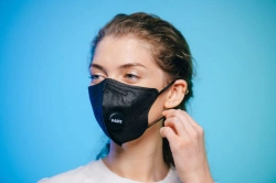 Personal respiratory protection equipment with filtering half-mask: U-SAFE® FFP2 NR D respirator mask for protection against aer