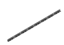 Corner tray divider ONL RLU 000x00, with overall dimensions from 35x1200 mm to 195x1200 mm, thickness 1,21,5 mm, steel with t