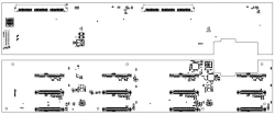 Front backplane for 12 LFF discs JDRV.469555.030