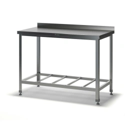 Cutting table SRNP-2 with stainless steel edge