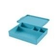 Polymer rectangular tray with a lid and cells LPPu-0,85-"ELAT" according to TU 9398-007-24320270-2004