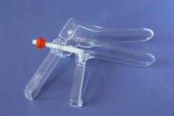 Gynaecological mirror disposable according to Cusco