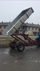Semi-trailed agricultural machine model PPV-3,0.