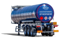 Semi-trailer tank truck BONUM 914210 (modification 914220-05) AhTgM