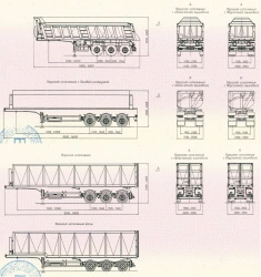 Semitrailer SAV 93183RD (suspension: pneumatic)