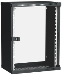 LWE5-15U53-GF ITK LINEA WE 15U 550x350mm glass door black