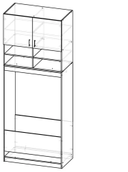 Cupboard for storing winter clothes and hats SHK 4 ? ????