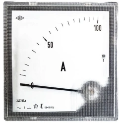 Panelboard microammeter, milliammeter, ammeter and voltmeter: version E42703.8