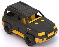 Jeep "Mustang" (yellow-black)