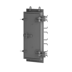 Radiation protection doors