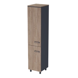 Narrow closed filing cabinet PREGO