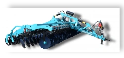 Semi-trailed folding mulching disc harrow D-620PS M2 "Dominanta"