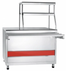 Hot drinks counter PGN-70KM (stainless steel top)