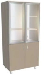 Two-level medical cupboard KSShm 2-02