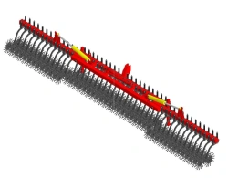 BMR-9 rotary hoe harrow
