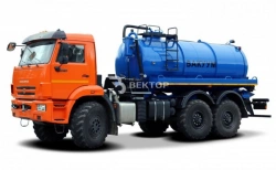 Vacuum tanker MB 4681A2-40 on KAMAZ 43118-A5, 43118-50, 43118-RR, 43118-RS chassis