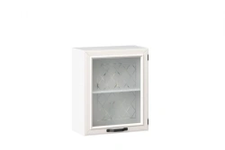 Marina LD.273650.000 Door facade 600 glass Type 3 (Alabaster )