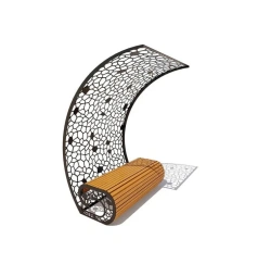 Bench with canopy "Filigran" article 18710