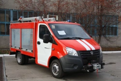 Rapid response vehicle ADB-(3-7) (NEXT) on GAZ A chassis (chassis modifications, base vehicles A21R23, A21R33)