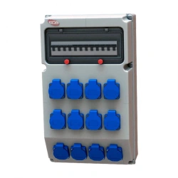 Surface-mounted switchgear combination module (Panel with sockets) T P03.001