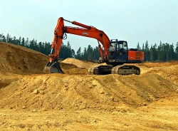 Single-bucket crawler excavator E300C