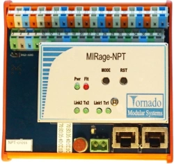 Device for input of signals of thermal resistance converters. 8 channels, group galvanic isolation (MIRage-NPT)