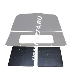Manufacture of URAL cab upholstery assembly *grey mesh*