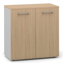 F6C 2-door cupboard, 2-door panel, low from the set of office furniture "Unica"