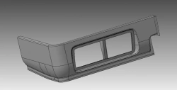 5299-401-5102051 SB Rear left front catwalk moulding