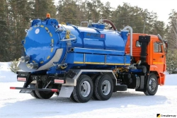 LKT-MI type slurry tanker on KAMAZ 65115 chassis