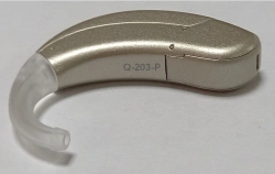Digital programmable behind-the-ear hearing aid "Q-ton" in "Q-203-P" version
