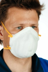 Semi-filtering mask for protection against aerosols (respirator) "SPIRO-3011" FFP1 NR D