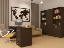 Wooden office furniture, for other public areas: Comibine cupboard AC