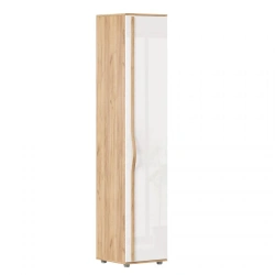 Marta-2 LD.136010.000 Single-leaf blind wardrobe (Golden Oak/White gloss)