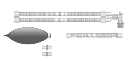 Respiratory devices for joint use with anaesthetic and resuscitation equipment, version: a