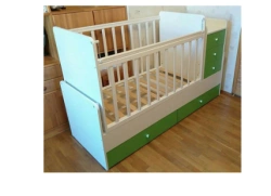 Wooden playpen for children model MM120
