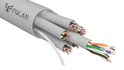 Cable symmetrical paired twisted Folan U/UTP Cat 5e ZH ng(A) - HF 24(6x4)x2x0,52 (cable assembly)