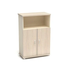 Medium shelving unit with one open shelf K01 "Art Nouveau" series